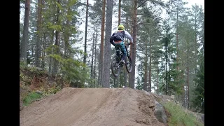 Järvsö Bike Park! Trying Blue Lines (4K)