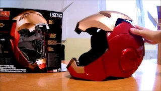 Unboxing/ QuickStart 130€ IRON MAN Helm Hasbro, Marvel, Tony Stark Helmet