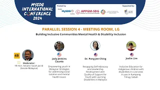 MySDG International Conference 2024 | Parallel Session 4B