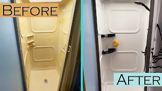 RV Shower Renovation On A Budget