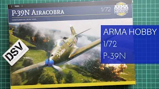 Arma Hobby 1/72 P-39N Airacobra (70056) Review