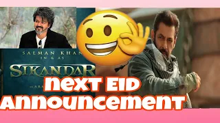 Sikandar movie announcement review| Salmaan Khan |
