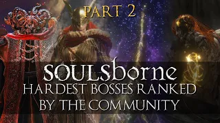 Top 20 HARDEST Elden Ring Bosses RANKED by the COMMUNITY