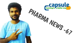 #Pharmacy_channel #bpharmacy_channel PHARMA NEWS - 67 - FOR PHARMA STUDENTS AND FACULTY
