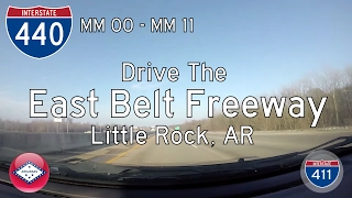 Interstate 440 - Mile 0 - Mile 11 - Arkansas | Drive America's Highways 🚙