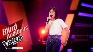 พิม - นางฟ้าสารภัญ - Blind Auditions - The Voice Thailand 2019 - 30 Sep 2019