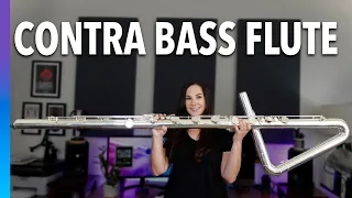CONTRABASS FLUTE!!! | Full Review of the Eva Kingma Contrabass Flute and Demo