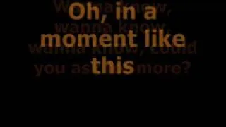 Chanée & N'evergreen - In a Moment like this-lyrics