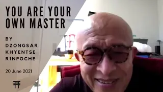 You Are Your Own Master