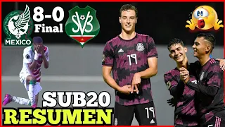 México Sub20 vs Suriname | 19 De Junio 2022 | 🔥 Premundial Goleada ⚽️