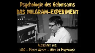 WDR Planet Wissen - Das Milgram Experiment