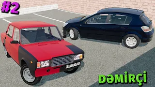 KİMSƏSİZ DƏMİRÇİ #2 OPEL ASTRA və GERİ DÖNƏN Ba... | BeamNG.Drive | Maşın Oyunları | #sahmarehmedov