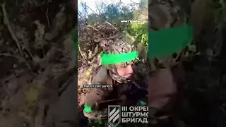 Terrifying POV footage near Bakhmut: Ukrainian soldiers storm Russian trenches #warinukraine #shorts