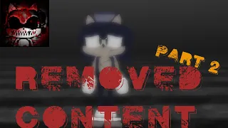 sonic.exe the disaster removed content part 2!