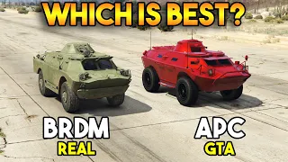 GTA 5 APC VS REAL BRDM | WHICH IS BEST?