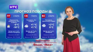 Прогноз погоды на 6, 7, 8 марта 2020 года