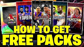 How To Get FREE Packs in NBA 2K24 MyTeam