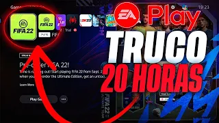 FIFA 22 TRUCO Para Tener 20 HORAS En Vez de 10 !! Truco Para Descargar 10 Horas Adicionales Gratis