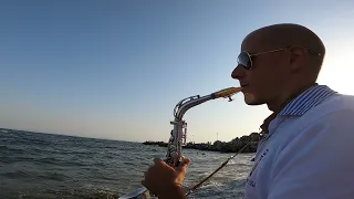 Summer memories 2021 - Jerusalema (Master KG) sax cover - Sunny Beach ⛱