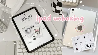 vlog ✨️ | ipad unboxing aesthetic, accessories, customization | asmr