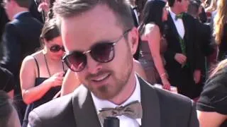 Aaron Paul ("Breaking Bad") at the 2012 Emmy Awards - EMMYTVLEGENDS.ORG