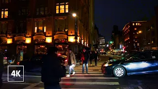 NEW YORK at Night 🗽 Lower MANHATTAN, NYC