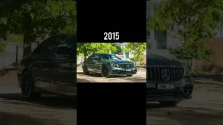 evolution of mercedes C36 old to new car of rich 🤑🗿#evolution of mercedes C36 old to new
