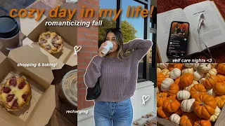 A FALL DAY IN MY LIFE! 🍂romanticizing fall, shopping, & self care night!