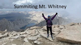 Summiting Mt. Whitney in a Hail Storm - PCT Hike - Ep. 14