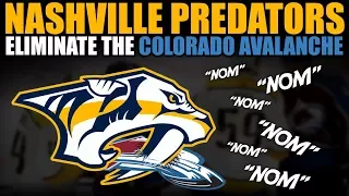 Nashville Predators Eliminate the Colorado Avalanche