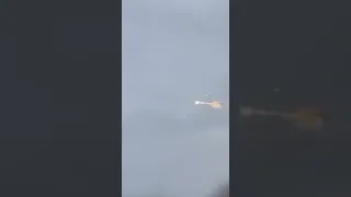 💥Блискуче збиття ворожої ракети на Київщині