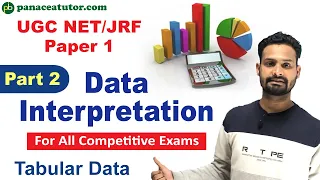 DI - Data Interpretation - Part 2 | UGC NET / JRF | Paper 1 | All Competitive Exams