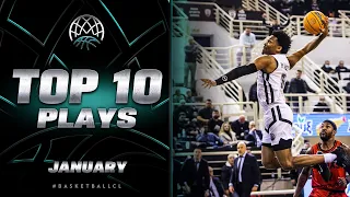 TOP 10 PLAYS | January | Basketball Champions League 2022-23