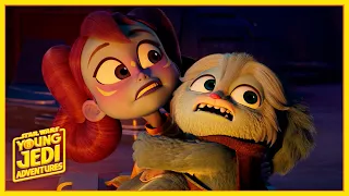 Younglings Investigate Noises! | Star Wars: Young Jedi Adventures | @disneyjunior X @StarWarsKids​