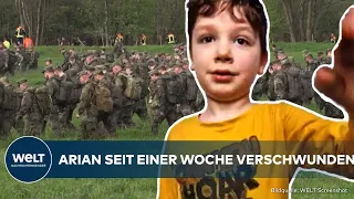 BREMERVÖRDE: 1200 Helfer verzweifelt im Großeinsatz - Kleiner Arian seit einer Woche verschwunden!