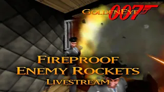 GoldenEye 007 N64 - Fireproof Enemy Rockets - 00 Agent (Part 2/3)