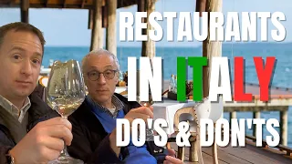 Italy Restaurants Do's And Don'ts  - Essential Do's and Don'ts for Restaurant Etiquette