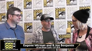 Eugene Mirman and H.Jon Benjamin (Bob's Burgers) at San Diego Comic-Con 2016