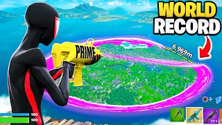 Breaking 22 World Records in 22 Minutes! (Fortnite)