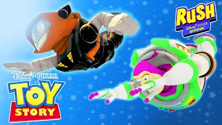 O BUZZ LIGHTYEAR PULOU DO AVIÃO no RUSH UMA AVENTURA DISNEY E PIXAR - Parte 2