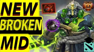 HOW PROS ARE ABUSING THE NEW BUILD EARTH SPIRIT MID | DOTA 2 EARTH SPIRIT PRO GAMEPLAY