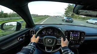 2023 Volvo XC40 POV Test Drive @DRIVEWAVE1