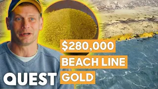 Beach Lines Make $298,000 For Shawn Pomrenke | Gold Divers