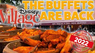 🍽️ The Buffets are back at La Grange 🌮- Billy Bobs - Disneyland Paris 2020