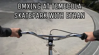 GoPro BMXing At Temecula Skatepark With Ethan