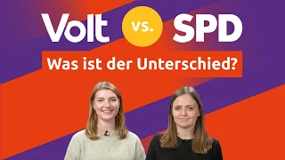 Volt vs. SPD - Was ist der Unterschied? Parteien im Vergleich