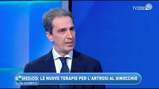 Artrosi al ginocchio: le nuove terapie - Prof. Mario Tartarone - Intervista a 'Il mio medico' TV2000