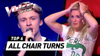 BEST ALL CHAIR TURN Blind Auditions in The Voice Kids