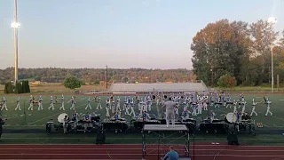 Ending of Seattle Cascades Marching Show 2023 Revival