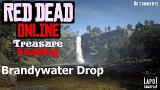 Red Dead Online. Treasure hunting. Brandywater Drop / Карта сокровищ Водопад